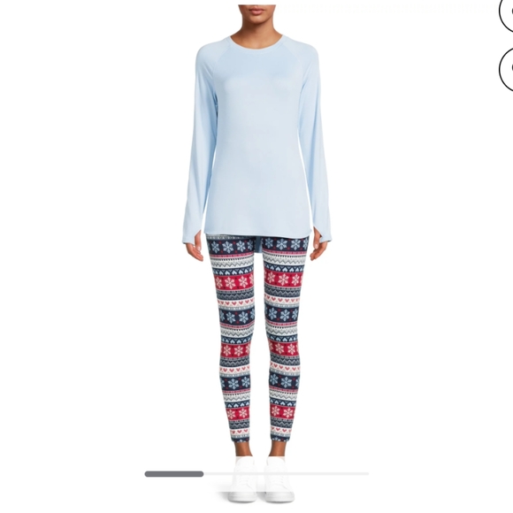 Climate right by cuddl duds pajama set - Picture 1 of 5